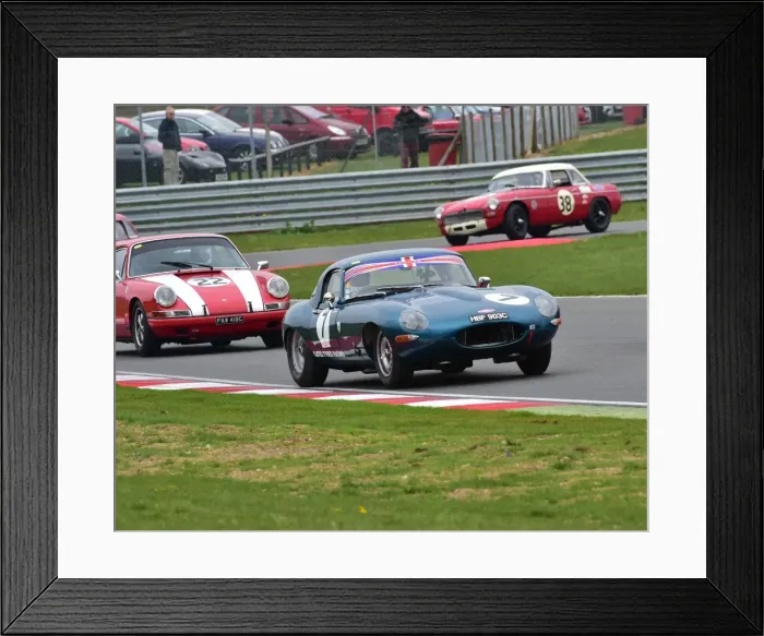 Framed Print : CM1 6883 Robert Gate, Jaguar E-Type, HBF 903 C Framed Print : CM1 6883 Robert Gate, Jaguar E-Type, HBF 903 C