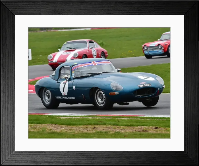 Framed Print : CM1 6930 Robert Gate, Jaguar E-Type, HBF 903 C Framed Print : CM1 6930 Robert Gate, Jaguar E-Type, HBF 903 C