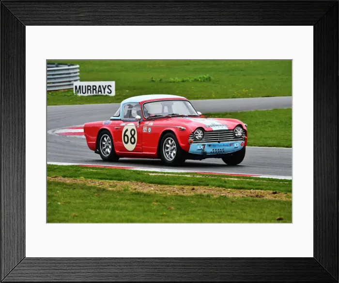 Framed Print : CM1 6932 Richard McKeon, Triumph TR4, PHJ 77 E Framed Print : CM1 6932 Richard McKeon, Triumph TR4, PHJ 77 E
