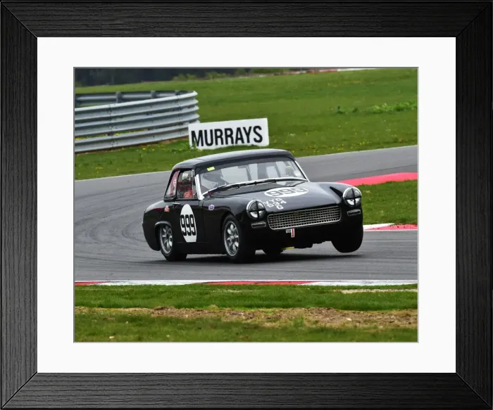 Framed Print : CM1 6940 Jim Gathercole, MG midget, VYG 534 G