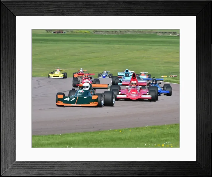 Framed Print : CM1 9176b Frazer Gibney, March 76B, Derek Bell Trophy Framed Print : CM1 9176b Frazer Gibney, March 76B, Derek Bell Trophy