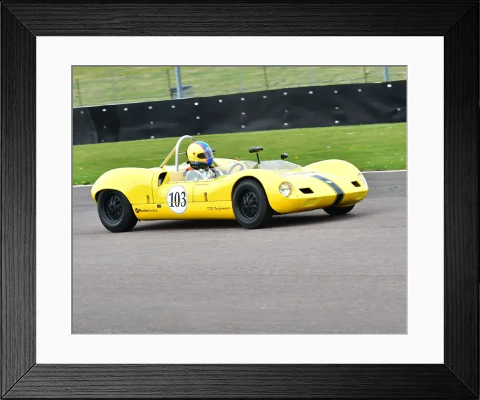 Framed Print : CM1 8273 Robi Bernberg, Elva Mk7, Guards Trophy for Sports Racing Cars Framed Print : CM1 8273 Robi Bernberg, Elva Mk7, Guards Trophy for Sports Racing Cars