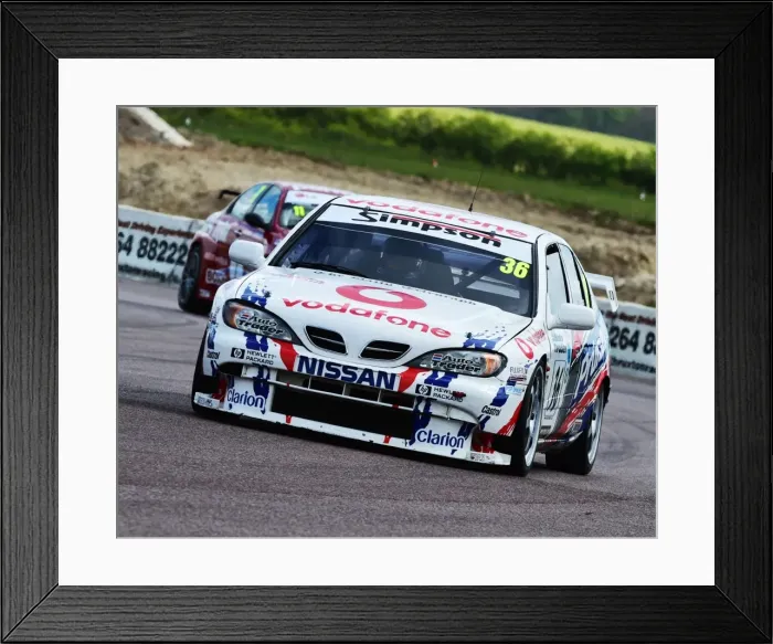 Framed Print : CM1 8956 Keith Butcher, Nissan Primera Framed Print : CM1 8956 Keith Butcher, Nissan Primera