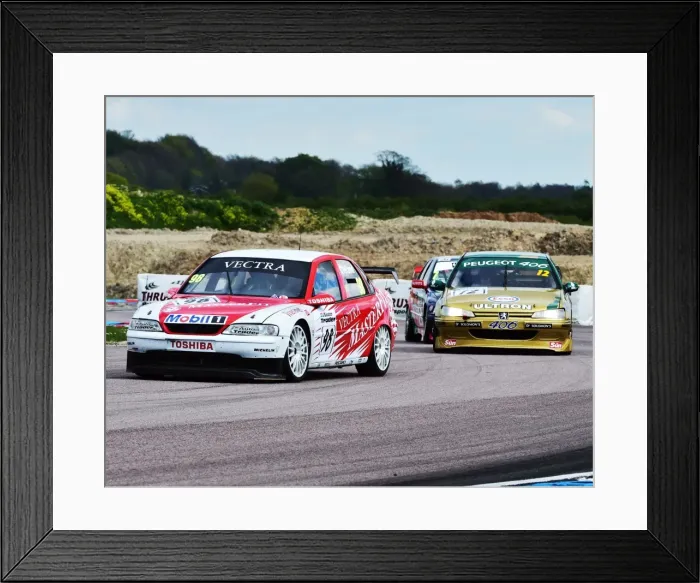 Framed Print : CM1 9063 John Cleland, Vauxhall Vectra, Patrick Watts, Peugeot 406 Framed Print : CM1 9063 John Cleland, Vauxhall Vectra, Patrick Watts, Peugeot 406
