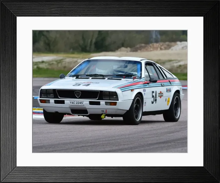 Framed Print : CM1 8829 Johan Denekamp, Lancia Monte Carlo, YAC 224 S Framed Print : CM1 8829 Johan Denekamp, Lancia Monte Carlo, YAC 224 S