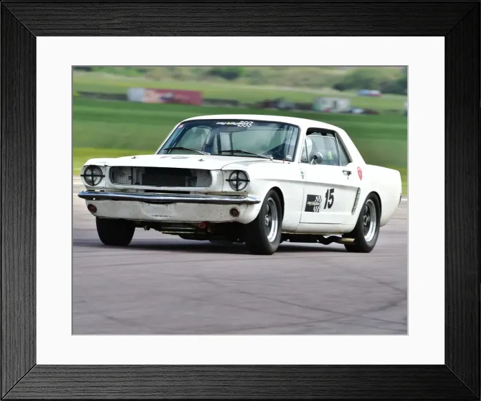 Framed Print : CM1 8587 David Lloyd, Ford Mustang Framed Print : CM1 8587 David Lloyd, Ford Mustang