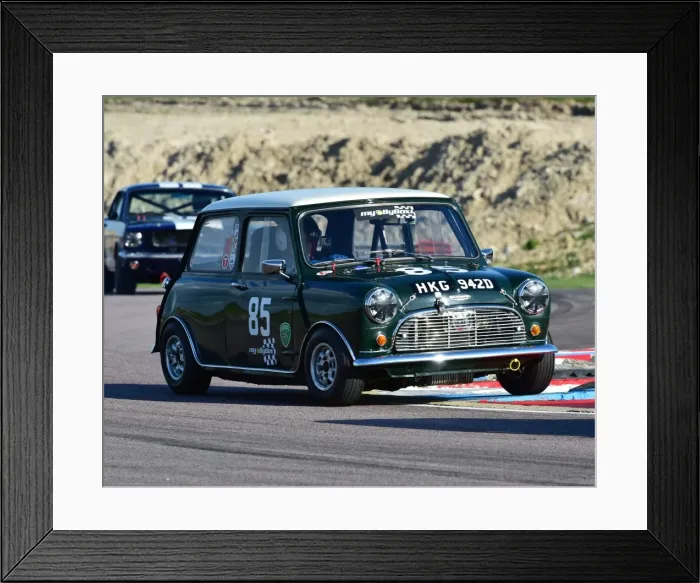 Framed Print : CM1 9446 Roger Godfrey, Austin Cooper S, HKG 942 D Framed Print : CM1 9446 Roger Godfrey, Austin Cooper S, HKG 942 D