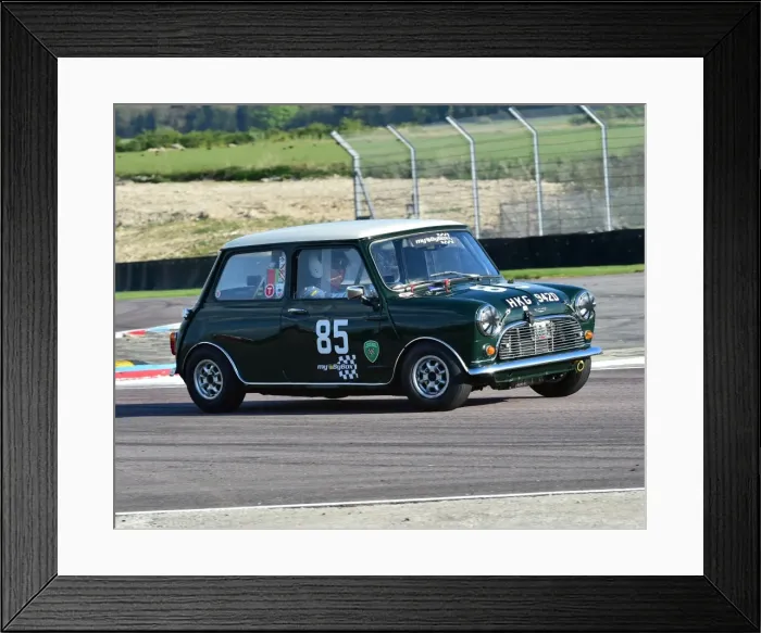 Framed Print : CM1 9493 Roger Godfrey, Austin Cooper S, HKG 942 D Framed Print : CM1 9493 Roger Godfrey, Austin Cooper S, HKG 942 D