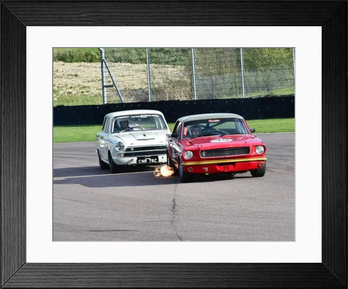 Framed Print : CM1 9573 Tim Davies, Ford Lotus Cortina, CNR 76 C, Neil Brown, Ford Mustang Framed Print : CM1 9573 Tim Davies, Ford Lotus Cortina, CNR 76 C, Neil Brown, Ford Mustang