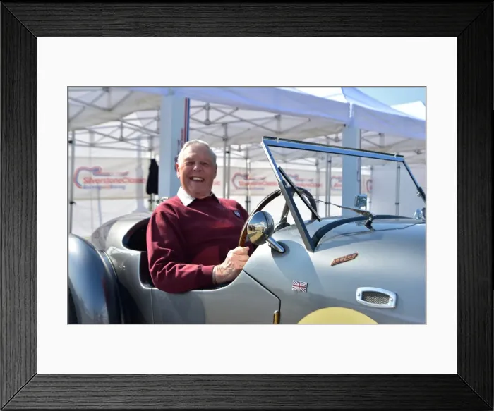 Framed Print : CM1 9837 Barrie Whizzo Williams, Healey Framed Print : CM1 9837 Barrie Whizzo Williams, Healey