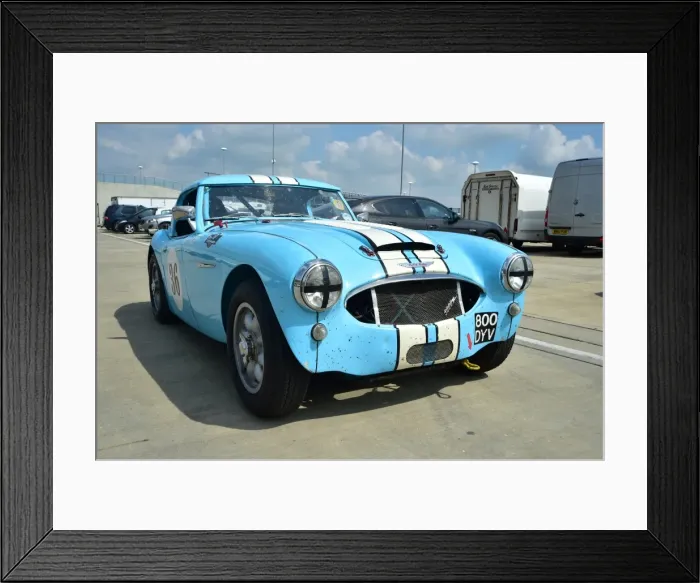 Framed Print : CM1 9987 Austin Healey 3000, 800 DYV Framed Print : CM1 9987 Austin Healey 3000, 800 DYV