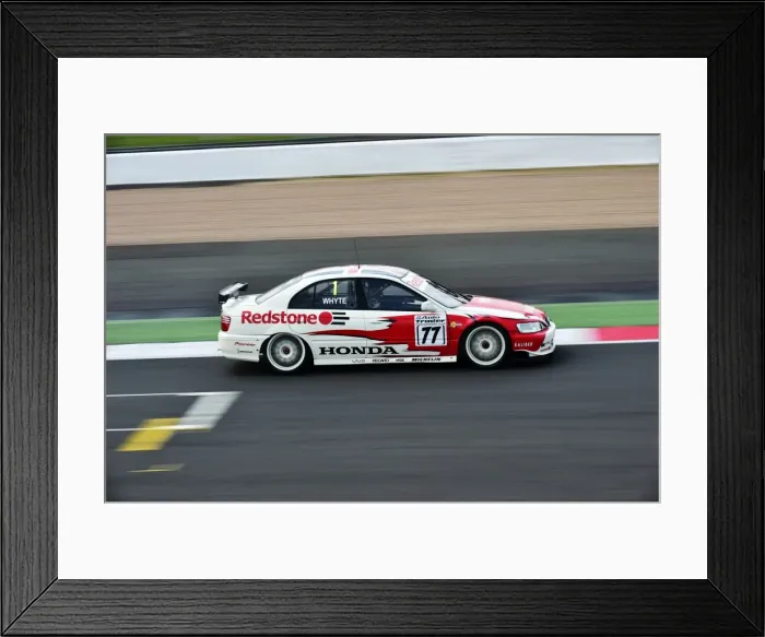 Framed Print : CM2 0165 Stewart Whyte, Honda Accord, Super Touring Car