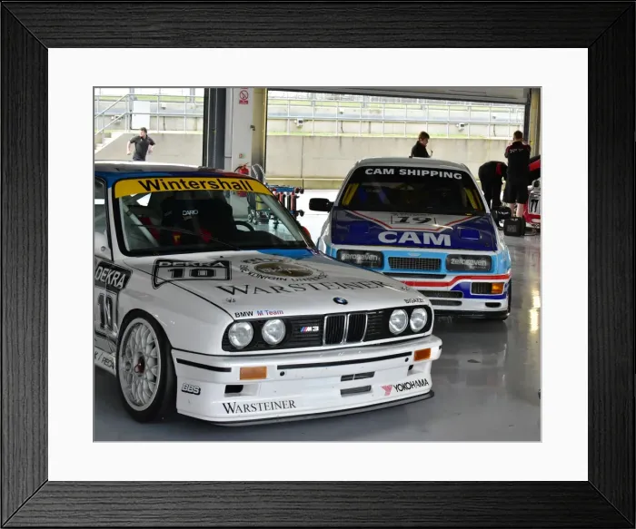 Framed Print : CM2 0304 BMW M3, Sierra Cosworth