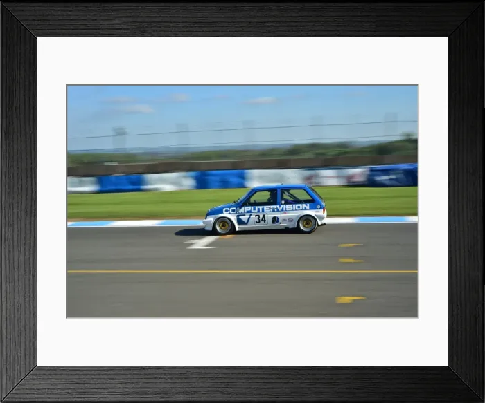 Framed Print : CM2 0353 Patrick Watts, Nick Swift, MG Metro Turbo Framed Print : CM2 0353 Patrick Watts, Nick Swift, MG Metro Turbo