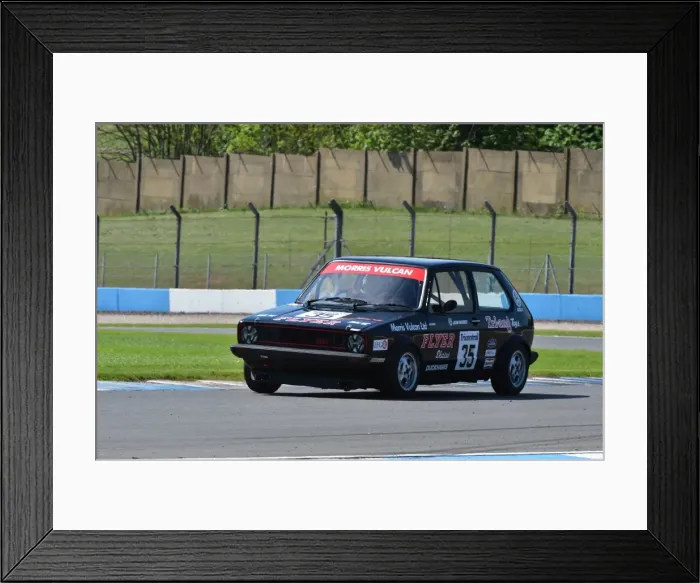 Framed Print : CM2 0918 Jim Morris, VW Golf GTi