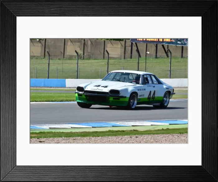Framed Print : CM2 0919 Chris Ward, Gary Pearson, Jaguar XJS Group 44
