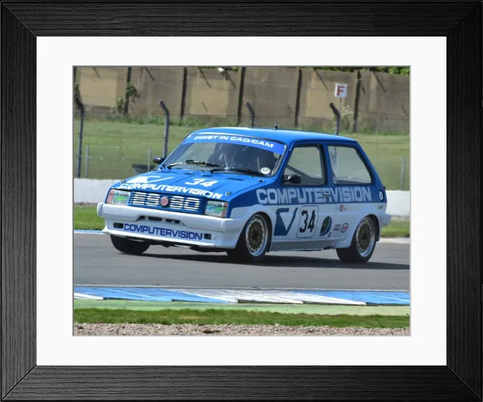 Framed Print : CM2 0951 Patrick Watts, Nick Swift, MG Metro Turbo Framed Print : CM2 0951 Patrick Watts, Nick Swift, MG Metro Turbo