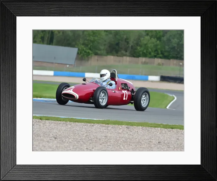Framed Print : CM2 1631 Chris Wilson, Cooper Maserati T61 Framed Print : CM2 1631 Chris Wilson, Cooper Maserati T61