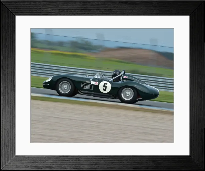 Framed Print : CM2 1670 Stev Hart, Maserati 300S Framed Print : CM2 1670 Stev Hart, Maserati 300S