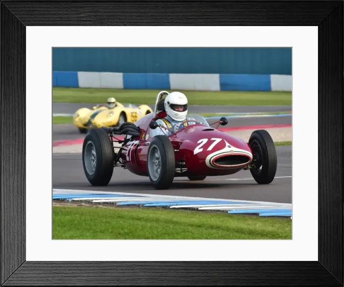 Framed Print : CM2 2309 Chris Wilson, Cooper Maserati T61 Framed Print : CM2 2309 Chris Wilson, Cooper Maserati T61
