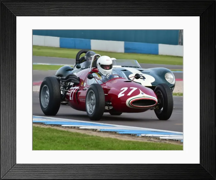 Framed Print : CM2 2316 Chris Wilson, Cooper Maserati T61 Framed Print : CM2 2316 Chris Wilson, Cooper Maserati T61
