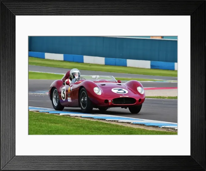 Framed Print : CM2 2320 Stephen Bond, Maserati 250S Framed Print : CM2 2320 Stephen Bond, Maserati 250S