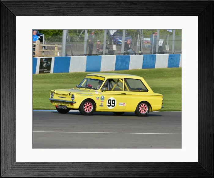 Framed Print : CM2 1377 Mike Dowsett, Hillman Rallye Imp, EYK 604 C Framed Print : CM2 1377 Mike Dowsett, Hillman Rallye Imp, EYK 604 C
