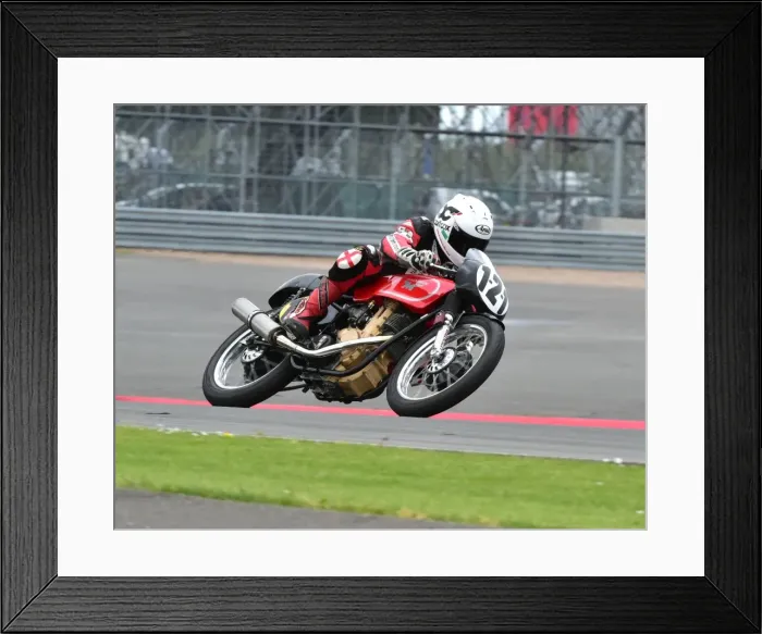 Framed Print : CM2 3480 Mike Edwards, Matchless Framed Print : CM2 3480 Mike Edwards, Matchless