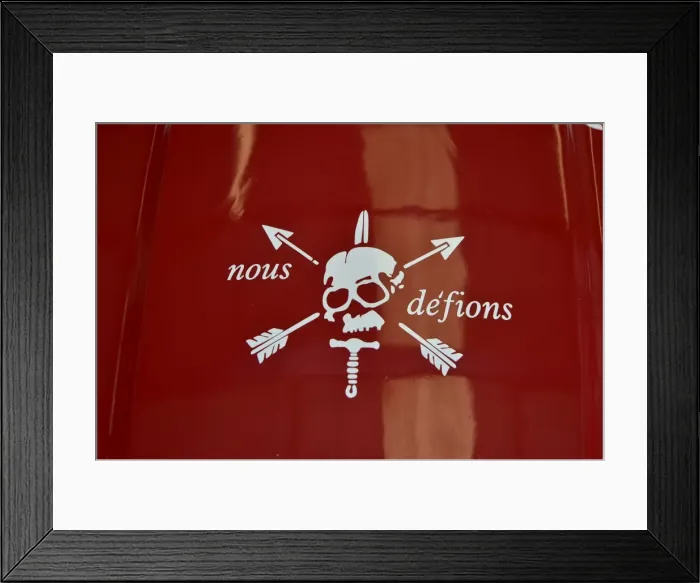 Framed Print : CM2 2838 nous défions Framed Print : CM2 2838 nous défions