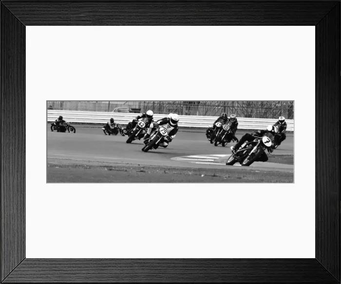 Framed Print : CM2 3387 Duncan Fitchett, Norton Manx 500 Framed Print : CM2 3387 Duncan Fitchett, Norton Manx 500