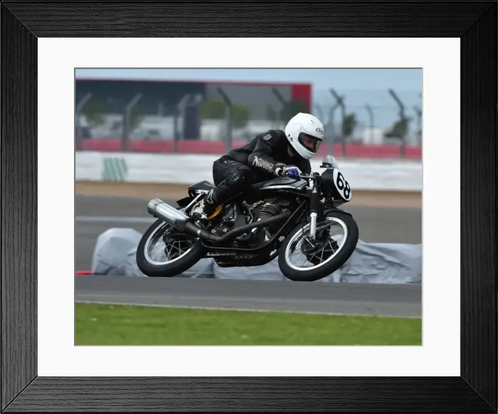 Framed Print : CM2 3400 Michael Russell, Norton Manx 500 Framed Print : CM2 3400 Michael Russell, Norton Manx 500