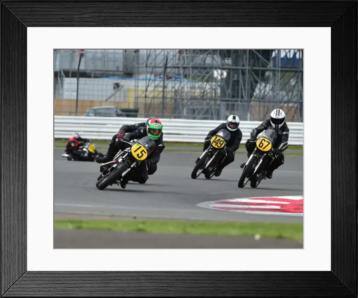 Framed Print : CM2 3401 Norton Trio Framed Print : CM2 3401 Norton Trio