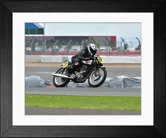 Framed Print : CM2 3454 Clive Ling, BSA
