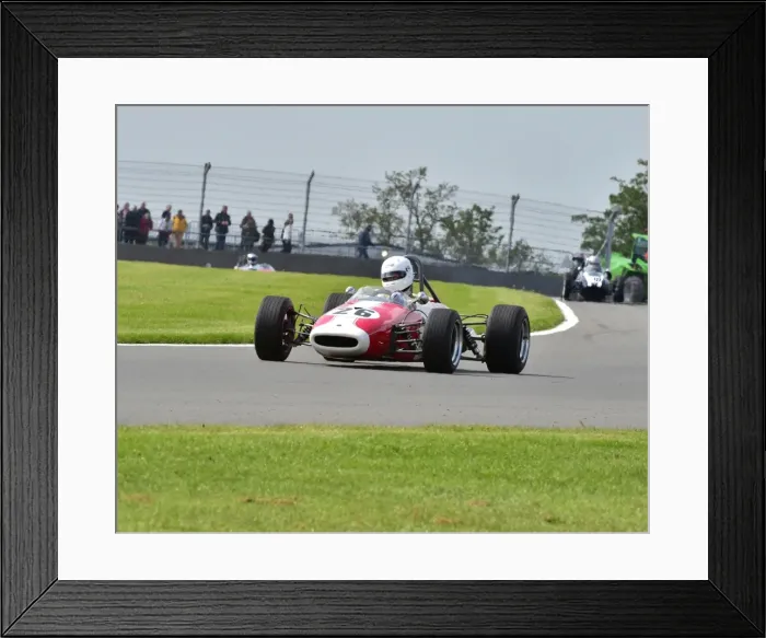 Framed Print : CM2 1847 Steve Seaman, Brabham BT21 Framed Print : CM2 1847 Steve Seaman, Brabham BT21