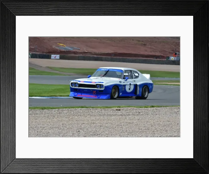 Framed Print : CM2 1936 Steve Soper, John Young, Ford Capri Framed Print : CM2 1936 Steve Soper, John Young, Ford Capri