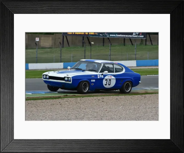 Framed Print : CM2 1971 David Thomas, Ford Capri Framed Print : CM2 1971 David Thomas, Ford Capri
