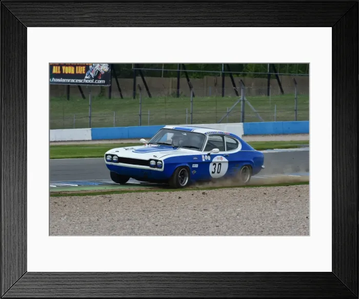 Framed Print : CM2 1989 David Thomas, Ford Capri Framed Print : CM2 1989 David Thomas, Ford Capri