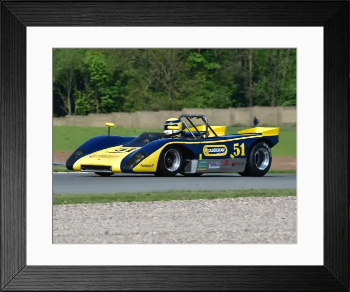 Framed Print : CM2 0437 Robert Oldershaw, Lola T212, Martini Trophy Framed Print : CM2 0437 Robert Oldershaw, Lola T212, Martini Trophy