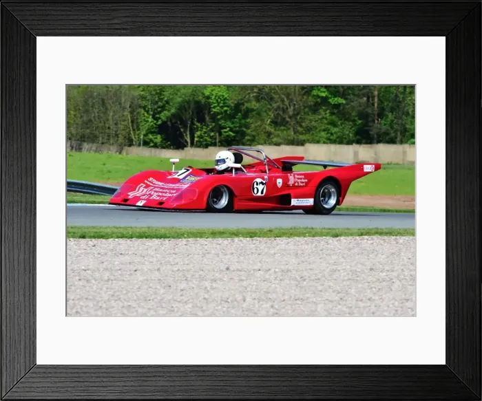 Framed Print : CM2 0446 Michele Liguori, Lola T296, Martini Trophy Framed Print : CM2 0446 Michele Liguori, Lola T296, Martini Trophy