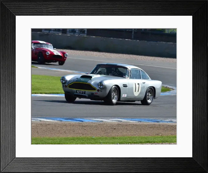 Framed Print : CM2 1124 Nick Naismith, Aston Martin DB4 Framed Print : CM2 1124 Nick Naismith, Aston Martin DB4