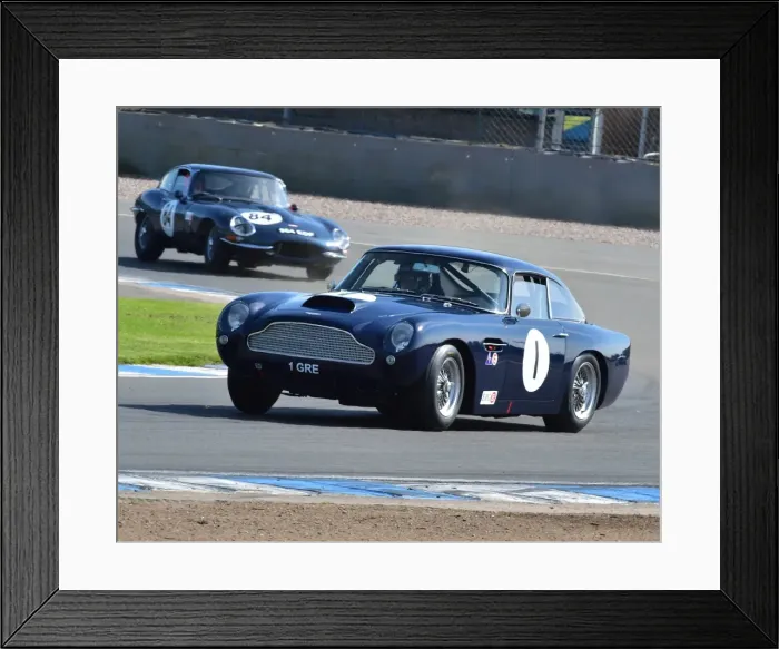 Framed Print : CM2 1128 Simon Hadfield, Wolfgang Friedrichs, Aston Martin DB4GT, 1 GRE Framed Print : CM2 1128 Simon Hadfield, Wolfgang Friedrichs, Aston Martin DB4GT, 1 GRE