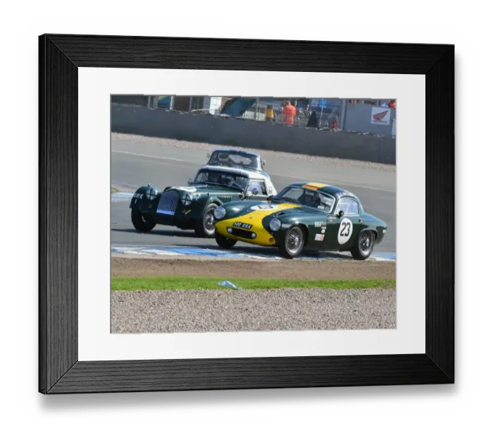 Framed Print : Peter Stoehrmann, Peter Stoehrmann jr, Lotus Elite, 500 KRA, Gabriel Kremer, Dion Kremer, Morgan +4 Supersports, XRX 1, Pre-63 GT Cars, Donington Historic Festival 2014 Framed Print : Peter Stoehrmann, Peter Stoehrmann jr, Lotus Elite, 500 KRA, Gabriel Kremer, Dion Kremer, Morgan +4 Supersports, XRX 1, Pre-63 GT Cars, Donington Historic Festival 2014