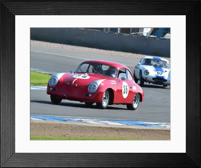 Framed Print : CM2 1153 Steve Wright, Ian Clark, Porsche 356A Framed Print : CM2 1153 Steve Wright, Ian Clark, Porsche 356A