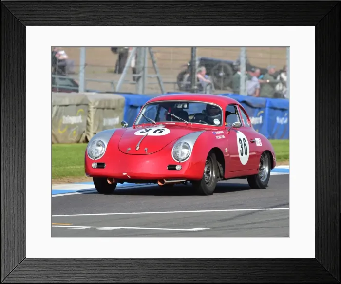 Framed Print : CM2 1231 Steve Wright, Ian Clark, Porsche 356A Framed Print : CM2 1231 Steve Wright, Ian Clark, Porsche 356A