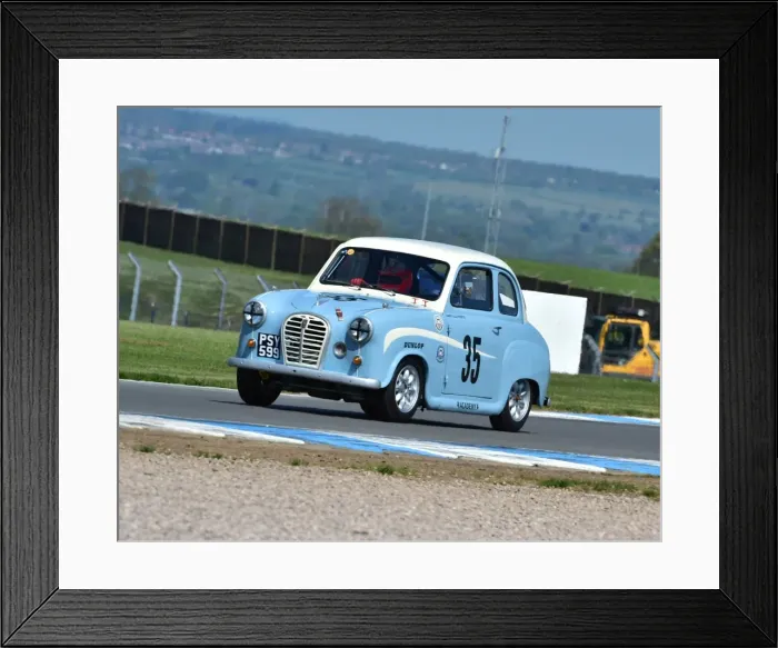 Framed Print : CM2 0591 David Lillywhite, Rupert Keegan, Austin A35 Academy