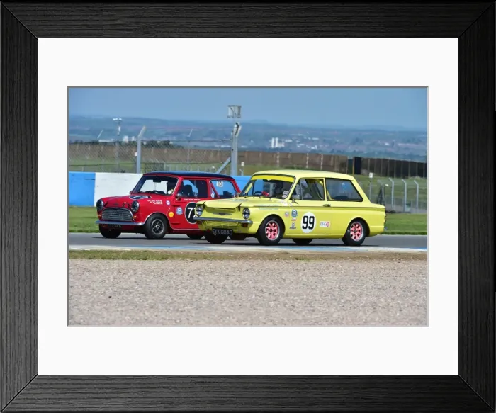 Framed Print : Barrie Whizzo Williams, Andy Ace Harrison, Austin Mini Cooper S, 72 ACE, HRDC Framed Print : Barrie Whizzo Williams, Andy Ace Harrison, Austin Mini Cooper S, 72 ACE, HRDC