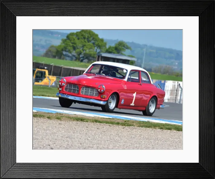 Framed Print : CM2 0601 Malcolm Harrison, Patrick Watts, Volvo Amazon