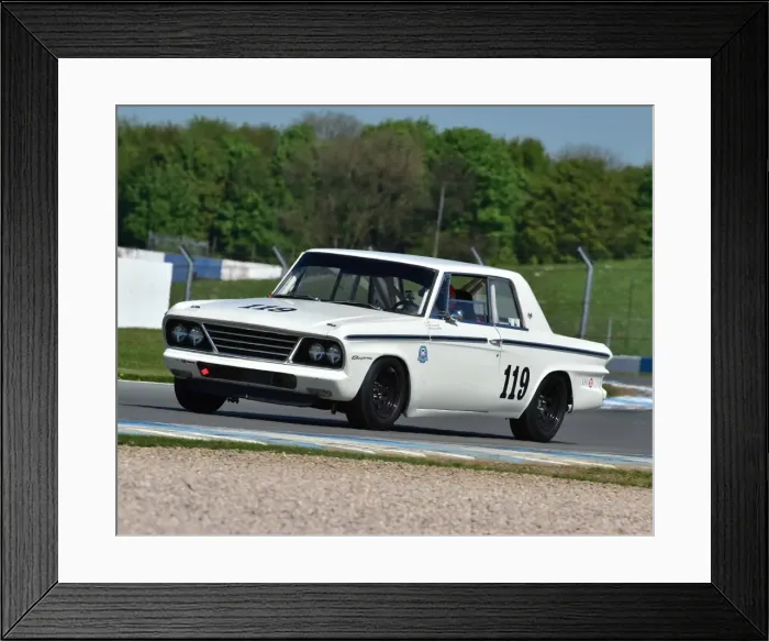 Framed Print : CM2 0609 Nick Whale, Richard Dutton, Studebaker Lark Daytona 500