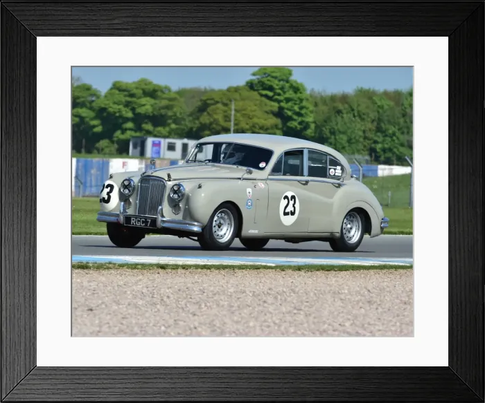 Framed Print : CM2 0620 Graham Love, Alastair Love, Jaguar Mk7 Framed Print : CM2 0620 Graham Love, Alastair Love, Jaguar Mk7