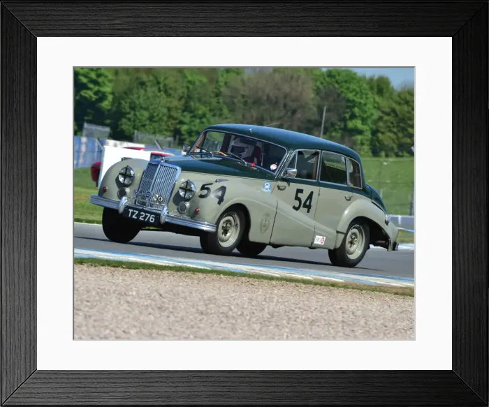 Framed Print : CM2 0622 David Wylie, Armstrong Siddeley Sapphire, TZ 276
